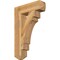 Ekena Millwork Merced Craftsman Rough Sawn Bracket, Western Red Cedar, 6"W x 24"D x 36"H BKT06X24X36MRC04RWR - alternate 1